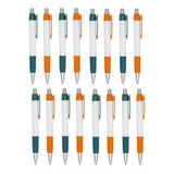 Canetas Plásticas 250 Und. Lisas Para Personalizar Ref. 511