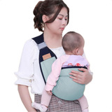 Canguru Assento Seguro Bebê Confort 3 Posições Ergonômico Cor Verde