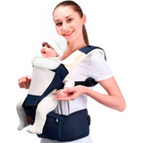 Canguru Carregador Bag Bebe Baby Nenem Sling Modelo Conforto Cor Azul-escuro