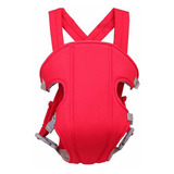 Canguru Porta Bebês Vermelho Importway 3 A 12 Meses
