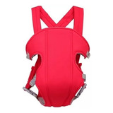 Canguru Porta Bebês Vermelho Importway 3 A 12 Meses