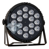 Canhao 18 Leds 15w Rgbwa Strobo Colorido Sensor Som Dmx 5in1