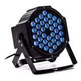 Canhão Refletor Led Par 64 Rgb Triled 36 Leds 3w Dmx Bivolt 110v/220v
