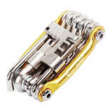 Canivete Bike Multi Chave 11 Funções C/ Extrator De Corrente