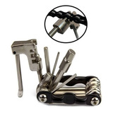 Canivete Bike Multi Chave 12 Funções C/ Extrator De Corrente