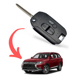 Canivete Compatível Com Mitsubishi Outlander Pajero Lancer Gt Estilo Substituição 2007-2020