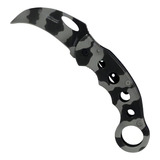 Canivete Estilo Karambit Com Tala Em Alumínio
