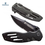 Canivete Extreme Ops Swa24s Smith & Wesson Preto 1719 - C/nf