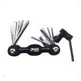 Canivete Ferramentas Bike Wg Sports 10f + Extrator Corrente