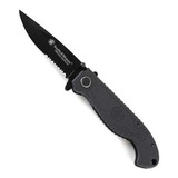 Canivete Smith & Wesson Com Tala Emborrachada. - Cktacbsd