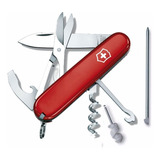 Canivete Suíço Victorinox Compact Vermelho 15 Funções 1.3405