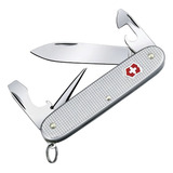 Canivete Suíço Victorinox Pioneer Alox Silver 8 Funções