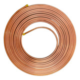Cano Cobre 3/8 Tubo Flexível Panqueca 15m