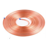 Cano Cobre Fexível 1/4 + 3/8 30 Mt Com Esponjoso Ar Split