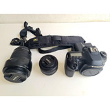 Canon Dsrl Eos 80d Super-nova (1580 Clicks) + Kit + Monopé