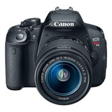 Canon Eos Rebel Kit T5i + Lente 18-55mm Dslr Touch Screen