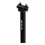 Canote Selim 27.2mm X 400mm Alumínio Forjado Preto Bicicleta