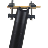 Canote Selim 31.6x400mm X-time Micro Ajuste Super Leve Preto