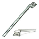 Canote Selim D/ Bike 22,2mm X 350mm Zoom Alumínio Polido