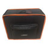 Capa / Bag Manzi Superluxo P/banco Sem Encosto Cor Preto