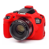 Capa / Case Silicone Para Proteção Canon T6 / 1300d 