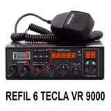 Capa 6 Botão Painel Rádio Px Vr9000 Mkll Voyager Tecla 9000