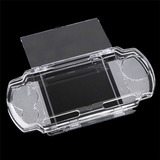 Capa Acrílico Transparente Psp Slim 2000 E 3000 + Película 