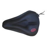 Capa Almofada P/ Banco Selim Gel Bicicleta Bike Confortável Cor Preto Jws