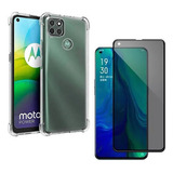 Capa Anti Impacto Para Moto G9 Power + Pelicula Privacidade