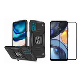 Capa Anti-choque Premium Para Moto G22 Top+ Pelicula 3d