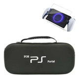 Capa Bolsa Estojo + Película Vidro Compatível Com Ps Portal