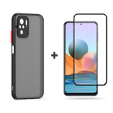 Capa Capinha Ant Impacto P/ Redmi Note 10 10s + Pelicula Top