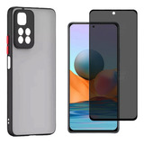 Capa Capinha Case Ant Impacto P/ Redmi 10 6.5 + Pelicula Top