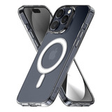 Capa Capinha Case Clear Magnética Para iPhone 15 15 Pro Max