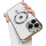 Capa Capinha Case Para iPhone Magsafe Com Proteção De Câmera