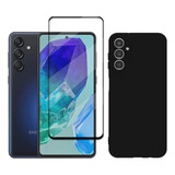 Capa Capinha Case + Película 3d Para Galaxy M55 5g Sm-m556b