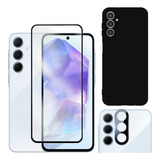 Capa Capinha Case + Película Tela Camera Para Galaxy A55 5g