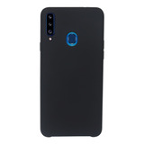 Capa Capinha Case Silicone Para Galaxy A20s A207 + Pelic 3d