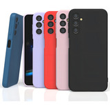 Capa Capinha Compatível Galaxy M23 Tela 6.6 Silicone Premium Cor Preto