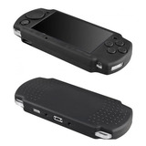 Capa Capinha Em Silicone Para Psp Slim 2000 3000 / Preto