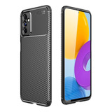 Capa Capinha Fibra De Carbono Anti Impacto Galaxy M52 5g Top