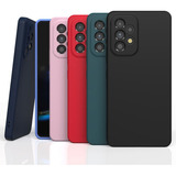 Capa Capinha Para Galaxy A72 Silicone Aveludado Soft Touch
