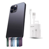 Capa Capinha Para iPhone Logo Com Luxo Vidro Premium Top