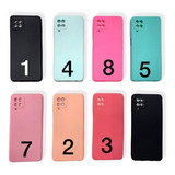 Capa Capinha + Película 3d Samsng A12 Silicone Proteção Câm