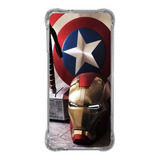 Capa Capinha Personalizada De Celular Case Marvel Fd29