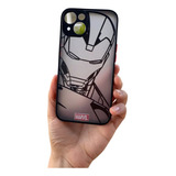 Capa Capinha iPhone 14 Homem De Ferro Qualidade Top