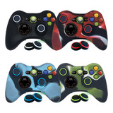 Capa Case Silicone Protetora Controle Xbox 360