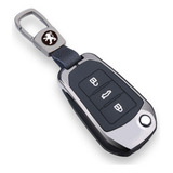 Capa Chave Chaveiro Metal Peugeot 208 308 2008 Tipo Canivete