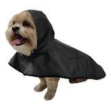 Capa Chuva Pet Cachorro Faixa Reflexiva Impermeável Pp / Gg