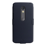 Capa Clip Belt P/ Moto X Play Xt1562 Suporte Cinto E Mesa